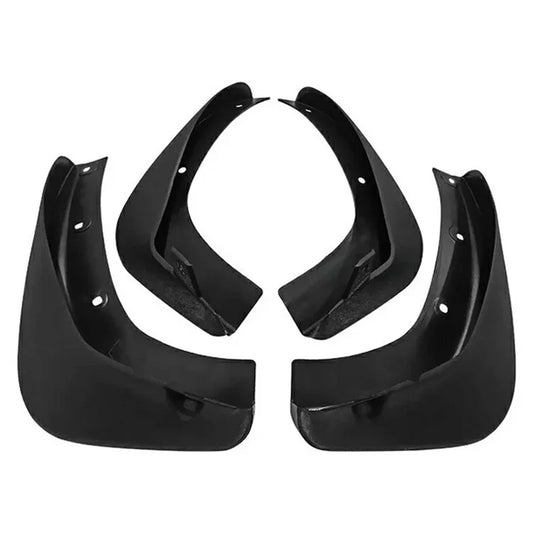 4Pcs / Set Car Mudguard Mud Flaps for Nissan Note 2005-2011 LIVINA Front and Rear Mudflaps Splash Fender Kit Auto Accessories