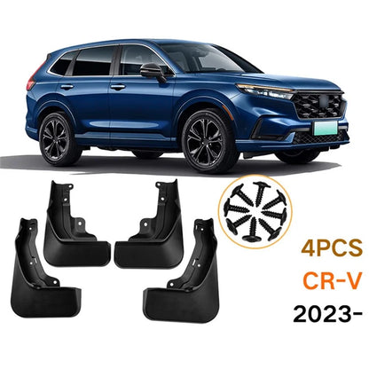 4Pcs Car Front / Rear Mudguard Fender Set for Honda CRV 2023 Mudflaps Mud Flaps Auto Accessories