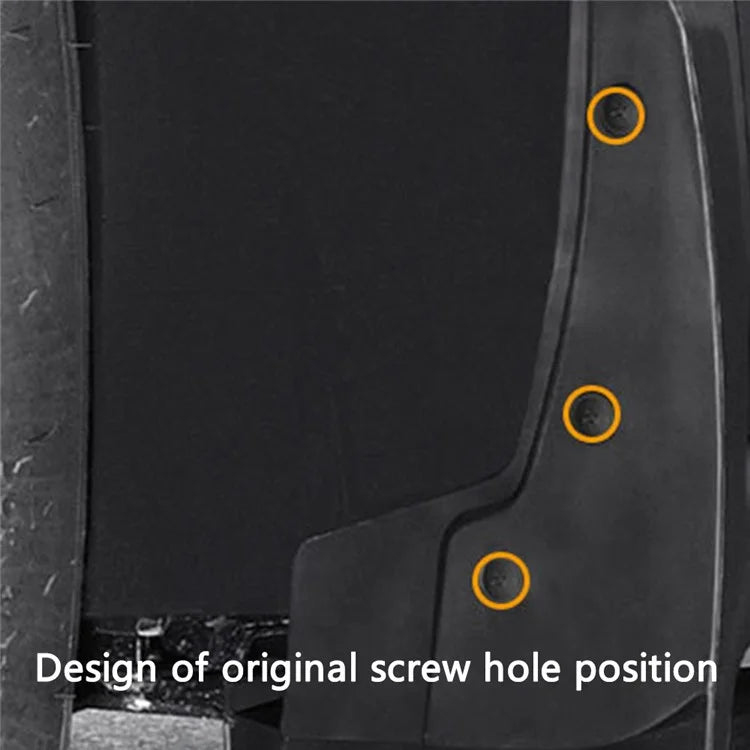 4Pcs Car Front / Rear Mudguard Fender Set for Honda CRV 2023 Mudflaps Mud Flaps Auto Accessories