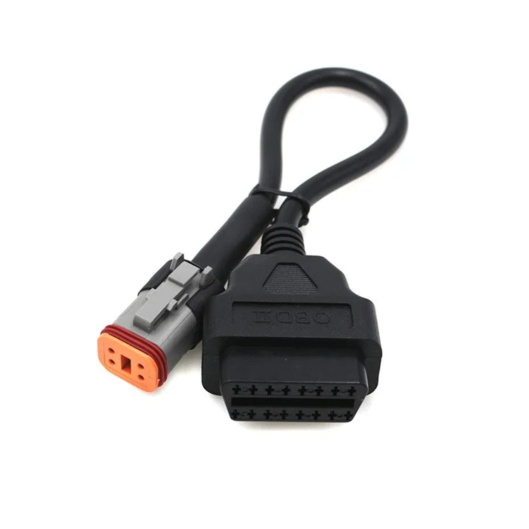 OBD II 16Pin to 4Pin Adapter Cable for Harley Motorcycles 4Pin Converter Cable