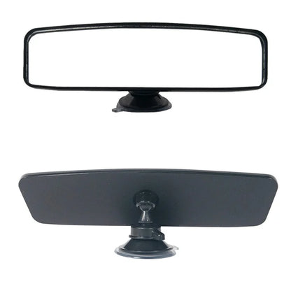 Plastic+Glass Rearview Mirror Car Interior Wide Angle Rear View Mirror (Anti-Glare Function)