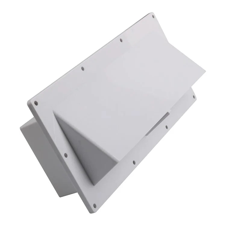 A8664 PP RV Range Motorhome Trailer Hood Exhaust Vent Cover Enhance Airflow (Include 10Pcs Screws)