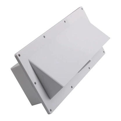 A8664 PP RV Range Motorhome Trailer Hood Exhaust Vent Cover Enhance Airflow (Include 10Pcs Screws)