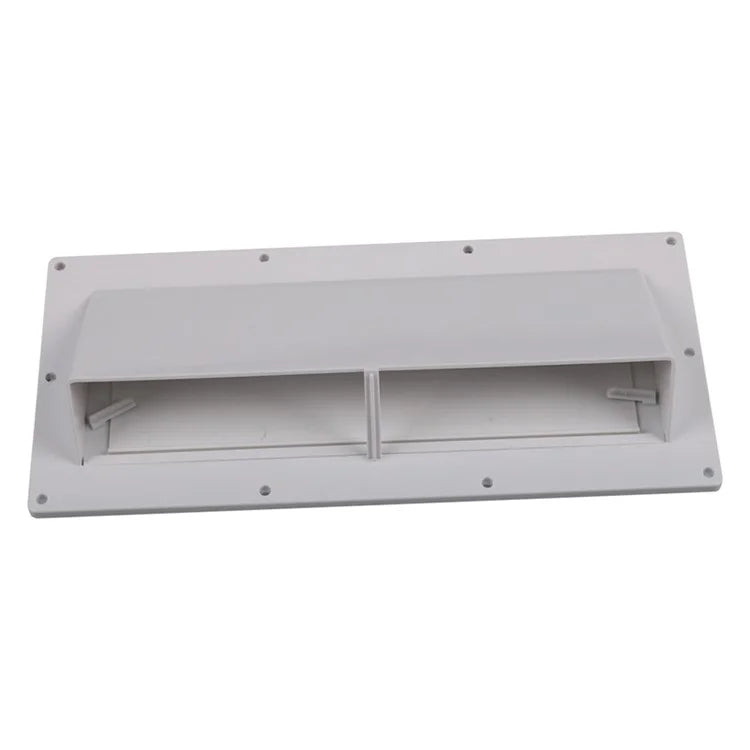 A8664 PP RV Range Motorhome Trailer Hood Exhaust Vent Cover Enhance Airflow (Include 10Pcs Screws)