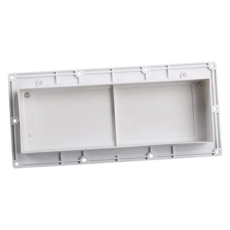 A8664 PP RV Range Motorhome Trailer Hood Exhaust Vent Cover Enhance Airflow (Include 10Pcs Screws)