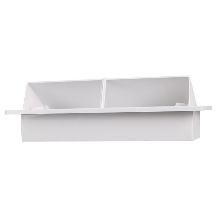 A8664 PP RV Range Motorhome Trailer Hood Exhaust Vent Cover Enhance Airflow (Include 10Pcs Screws)