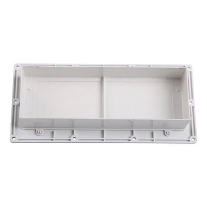 A8664 PP RV Range Motorhome Trailer Hood Exhaust Vent Cover Enhance Airflow (Include 10Pcs Screws)