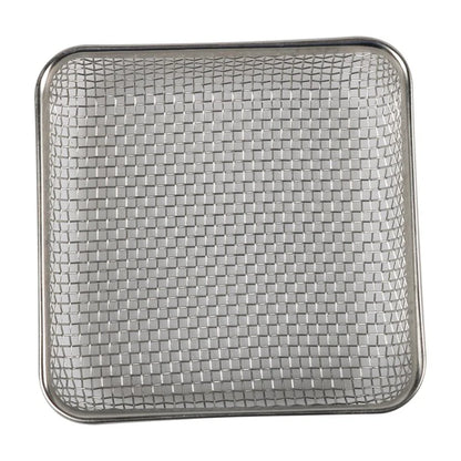 A8668 4.5x4.5 Inch RV Water Heater Vent Screen Stainless Steel Mesh Cover Flying Insect Screen with Installation Tool