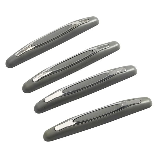 A8618-03 4Pcs Car Truck Door Anti-collision Strip PVC+ABS Vehicle Door Anti-collision Strips