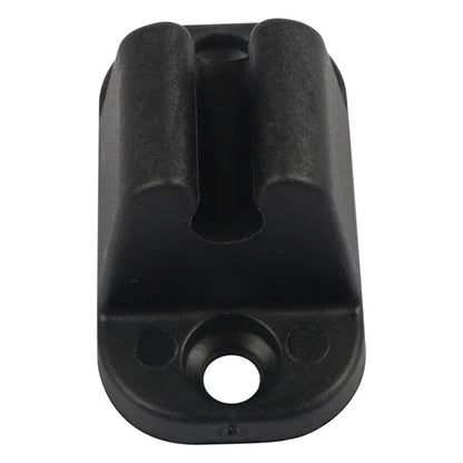 A8624 2Pair Black Door Retainer Kit for Camper RV Motorhome T-Shape Door Stop Retaining Catch Holder Set with Screws #2-2