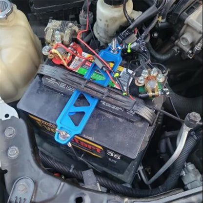 A8681 Aluminum Alloy Car Battery Holder Bracket Vehicles Trucks Battery Mount Bracket (Hook Length 250)