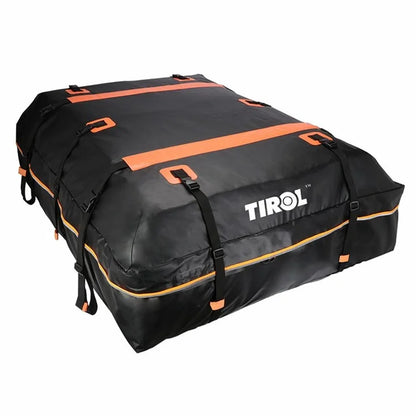 TIROL T26967 20-inch Car SUV Roof Bag 500D PVC Vehicle Roof Luggage Storage Bag Rainproof Cargo Bag