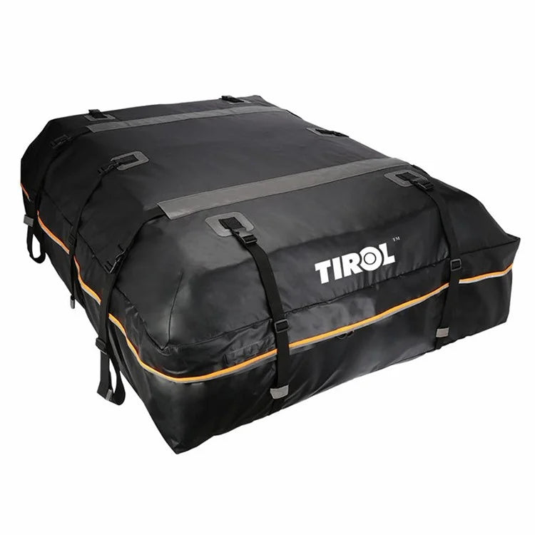 TIROL T26967 20-inch Car SUV Roof Bag 500D PVC Vehicle Roof Luggage Storage Bag Rainproof Cargo Bag