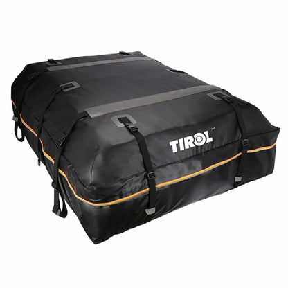 TIROL T26967 20-inch Car SUV Roof Bag 500D PVC Vehicle Roof Luggage Storage Bag Rainproof Cargo Bag
