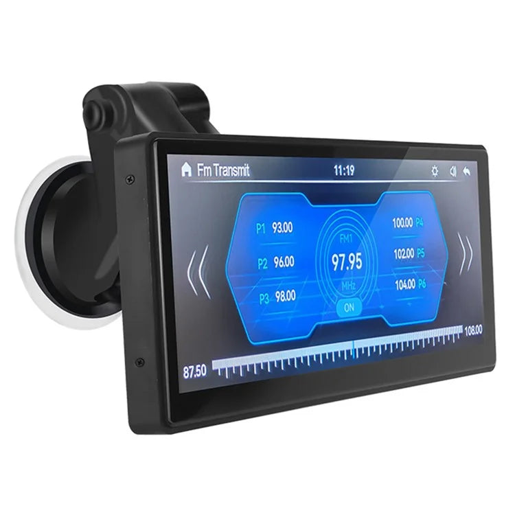 W912 10.26-inch HD Video Car Player Portable 360-Degree Rotating Car Monitor Support Mirror Link, TF Card
