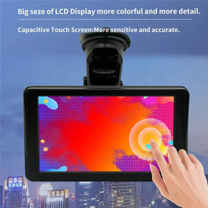 W506A 7-inch HD Touch Screen Car Play Mirror Link Android Auto Potable Car Stereo with FM Radio Function