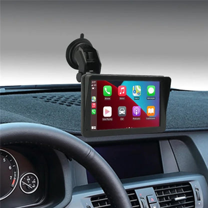 W506A 7-inch HD Touch Screen Car Play Mirror Link Android Auto Potable Car Stereo with FM Radio Function