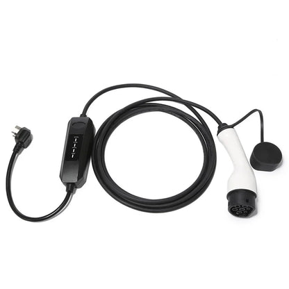 UK Plug 13A Portable Charger with 10m Cable for New Energy Electric Vehicle