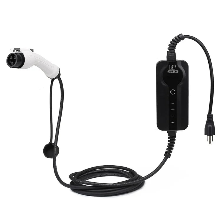 J1772 EV Charger 110V-240V Electric Car Charging Station, 5m Cable