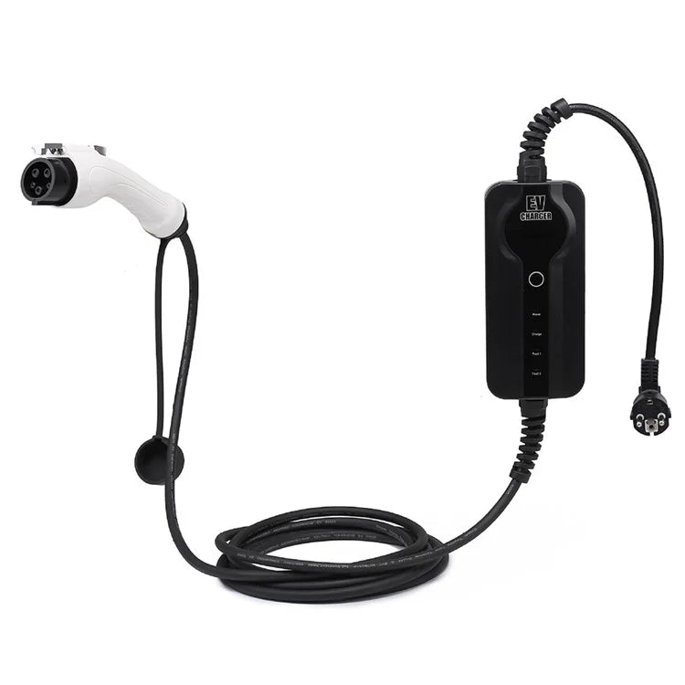 J1772 EV Charger 110V-240V Electric Car Charging Station, 5m Cable