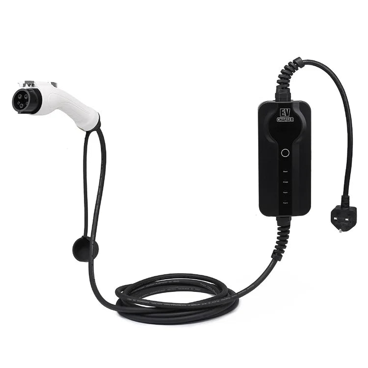 J1772 EV Charger 110V-240V Electric Car Charging Station, 5m Cable