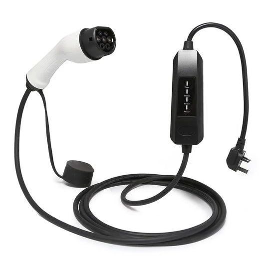 5m Cable Portable EV Charger 13A Electric Car Charging Station UK Plug Adapter