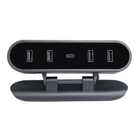 TSL319 For Model 3 / Y Under Screen Car USB+Type-C Hub Charging Dock Station