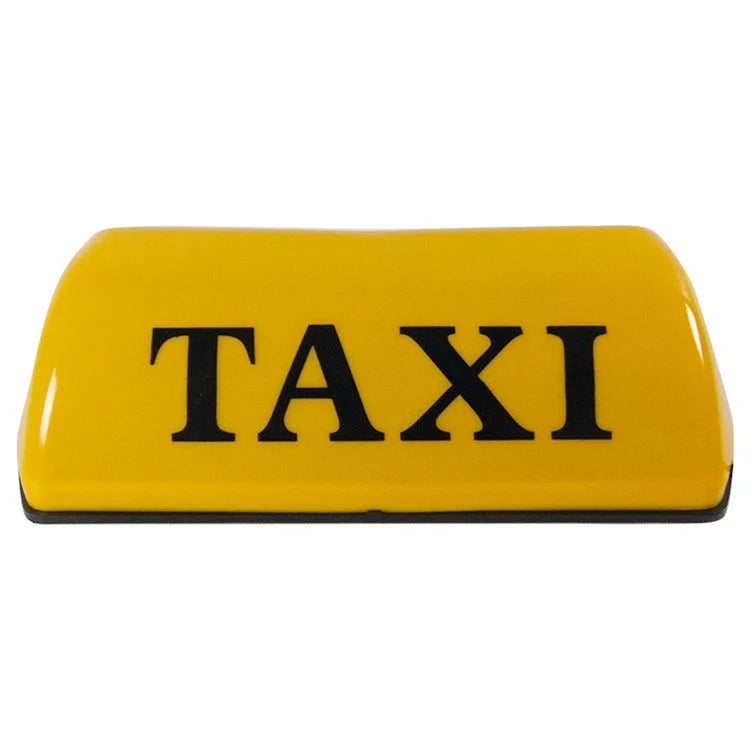 CARFU AC-777A 12V Universal Magnetic Taxi Roof Light PP Taxi LED Lamp
