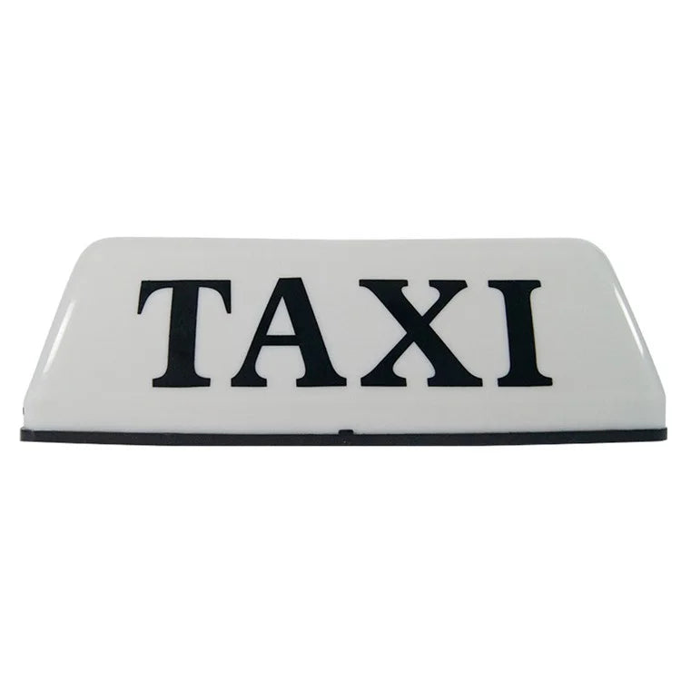 CARFU AC-777A 12V Universal Magnetic Taxi Roof Light PP Taxi LED Lamp