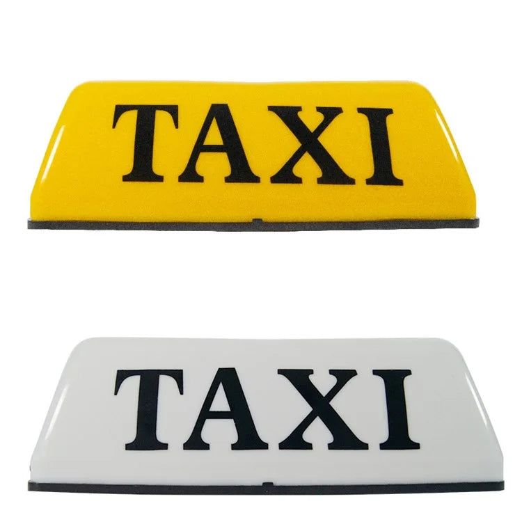 CARFU AC-777A 12V Universal Magnetic Taxi Roof Light PP Taxi LED Lamp