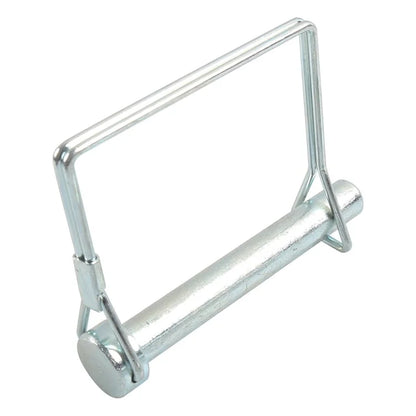 A8062 5Pcs Shaft Locking Lock Pin Square Safety Wire Coupler Retainer with Chain