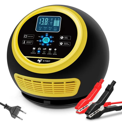 E-FAST TK-1500 300W High Power Car Automatic Battery Charger for Lithium LiFePO4 AGM GEL Lead-Acid