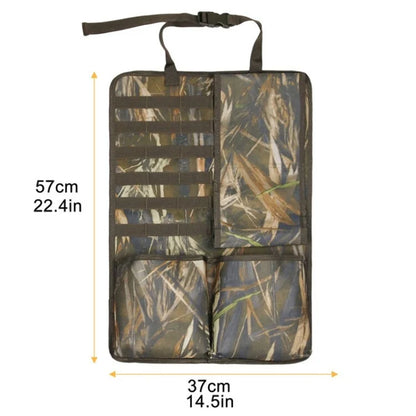 2Pcs / Set 600D Oxford Cloth Camouflage Car Seat Back Hanging Storage Bag