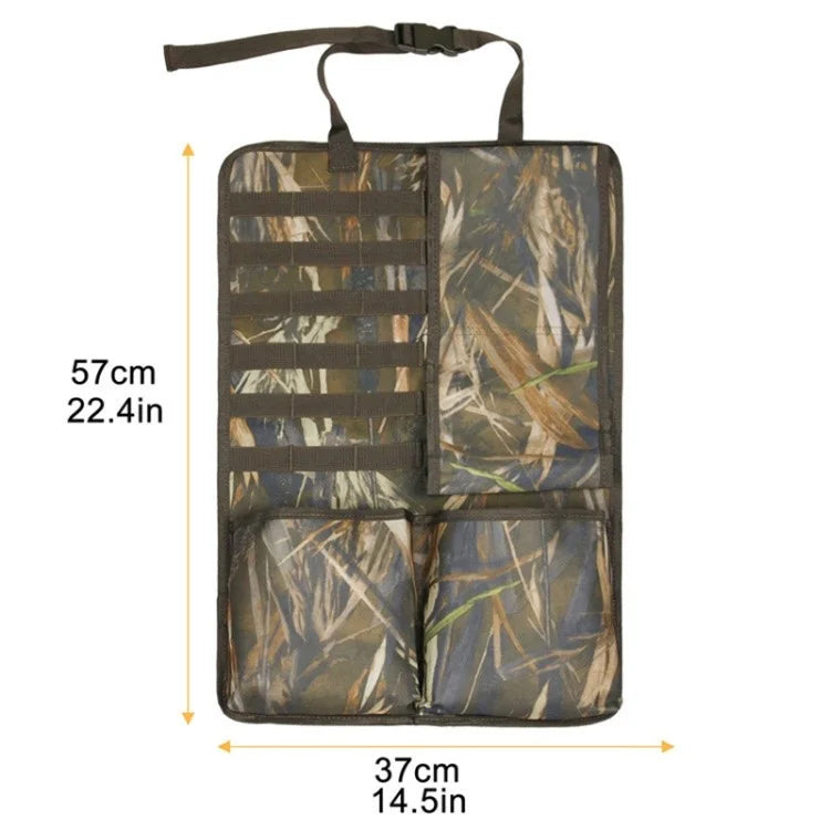 2Pcs / Set 600D Oxford Cloth Camouflage Car Seat Back Hanging Storage Bag