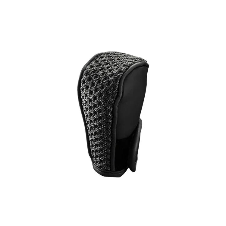 PU + Ice Silk Anti-slip Universal Car Gear Shift Knob Cover Protector Cover
