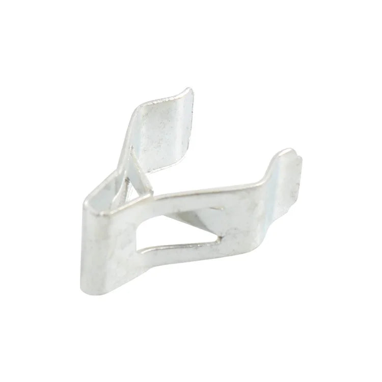 A8243 50Pcs 2# Car Interior Trim Clips Carbon Steel Moulding Fastener, with Plastic Box