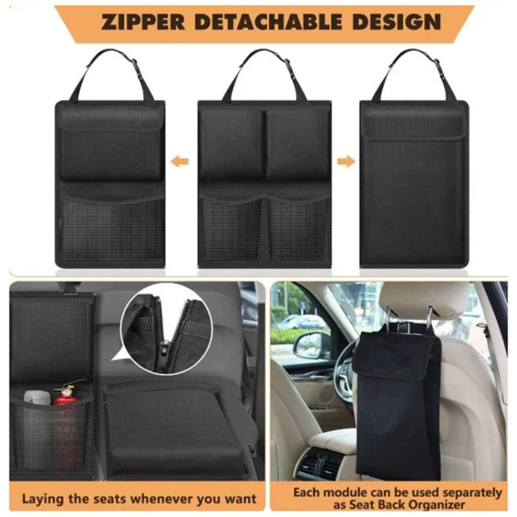 Car Hanging Rear Seat Trunk Storage Bag - Oxford Cloth Hanging Organizer