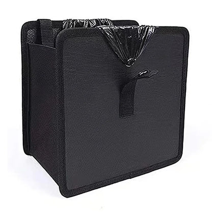 Car Trash Holder Storage Bag Oxford Cloth Car Seat Back Trash Bin, 22*23*14.5cm