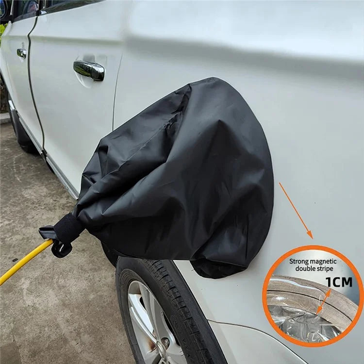 XNY-2021 Electric Car Charger Magnetic Rain Cover Charging Gun Waterproof Cover, Size L
