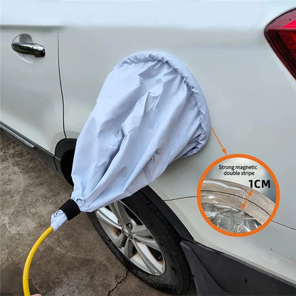 XNY-2021 Electric Car Charger Magnetic Rain Cover Charging Gun Waterproof Cover, Size L