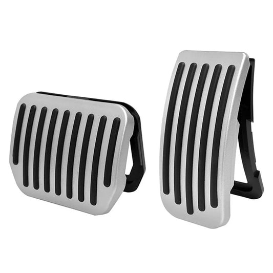 2Pcs Car Foot Pedal Pads for Tesla Model 3 / Y (2017-2022) Snap-on Brake Rest Cover