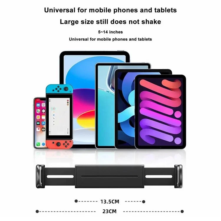 BZ-H5 Car Headrest Backseat Mount Adjustable Telescopic Universal Phone Tablet Car Holder