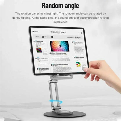 M02 Aluminum Alloy Foldable Phone Tablet Bracket Compatible with MagSafe Charger