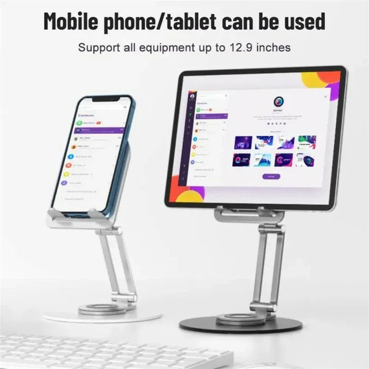 M02 Aluminum Alloy Foldable Phone Tablet Bracket Compatible with MagSafe Charger