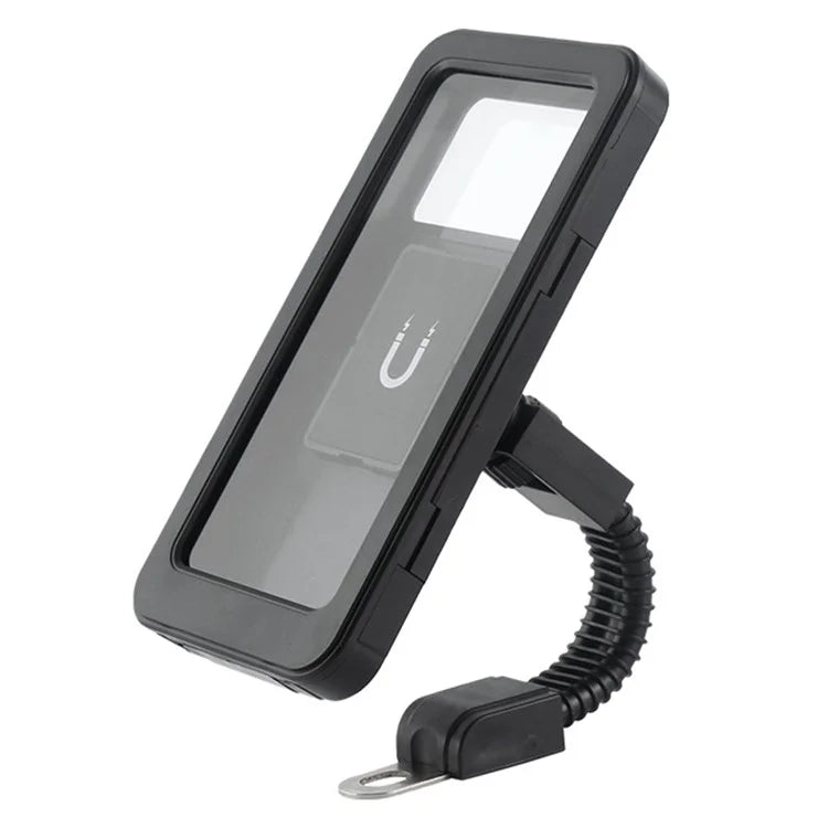 2209 Waterproof Motorcycle Touch Screen Phone Mount Magnetic Plastic Holder Bracket