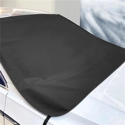 SUV Windshield Cover Thicken 600D Oxford Cloth Black Anti-freeze Sunshade Snow-proof Cloth