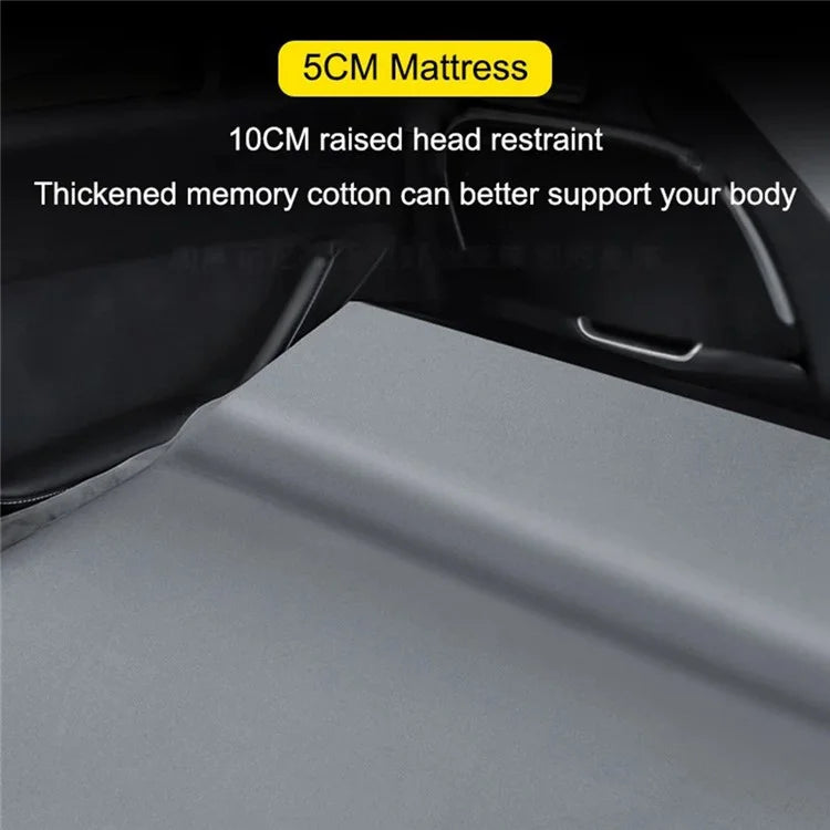 TSL813 For Tesla Model Y / 3 Car Rear Seat Mattress Automatic Inflation Back Seat Sleeping Pad