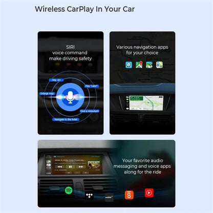 P3578 Wireless CarPlay Android Auto Adapter Wireless Bluetooth Connection Carplay Box