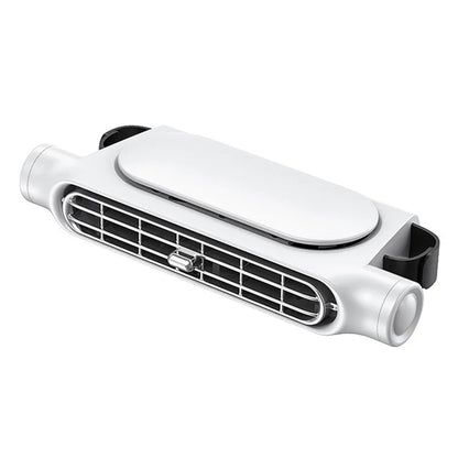 CF03 Car Seat Turbine Fan USB Plug-in 3 Wind Speed Vehicle Seat Headrest Mount Cooling Fan