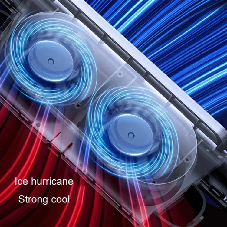 CF03 Car Seat Turbine Fan USB Plug-in 3 Wind Speed Vehicle Seat Headrest Mount Cooling Fan